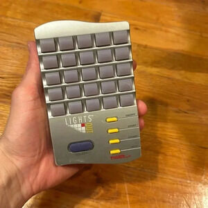 1995 Tiger Lights Out Electronic Hand-Held Game Vintage Toy 90’s Nostalgia